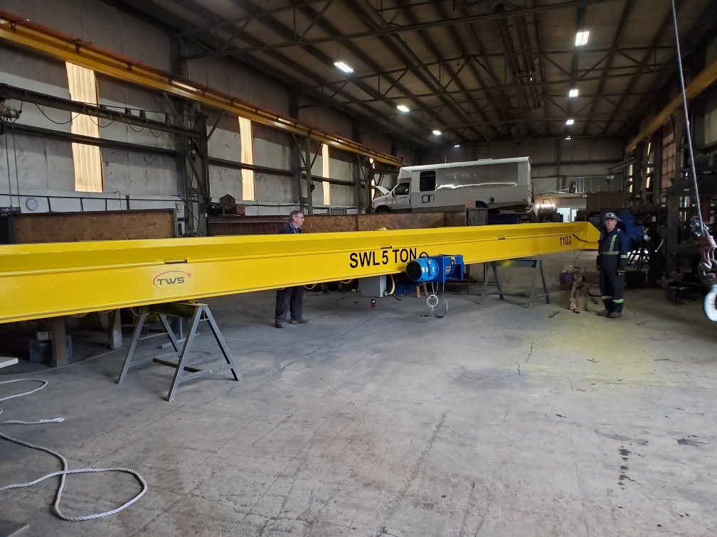 New Overhead Crane The Welding Shop Calgary
