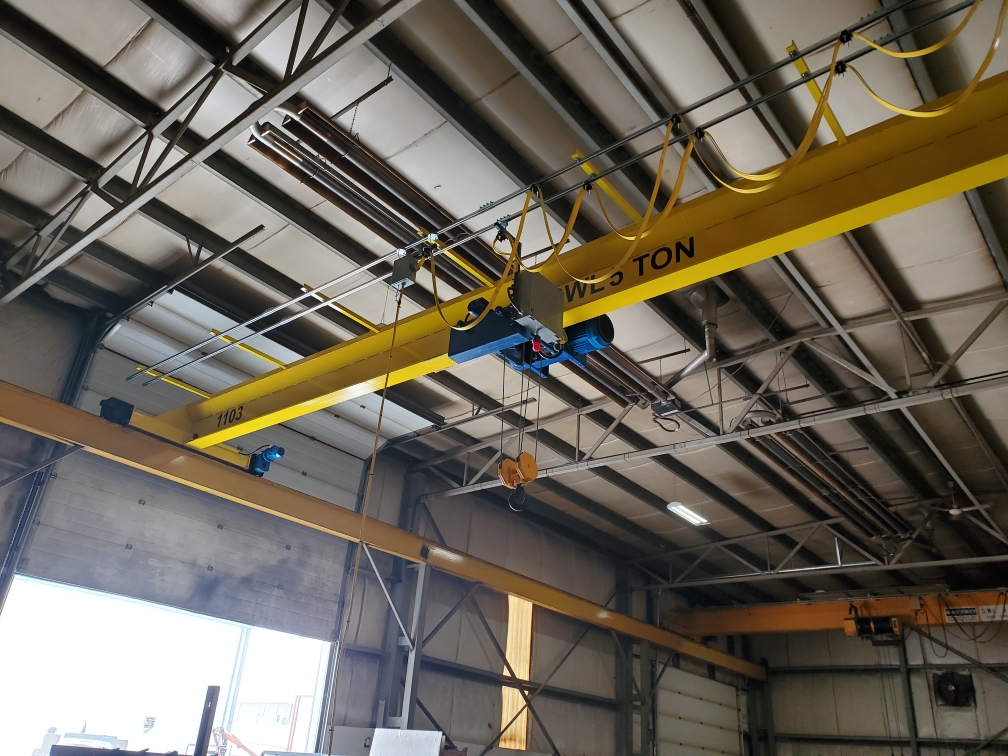 New Overhead Crane The Welding Shop Calgary