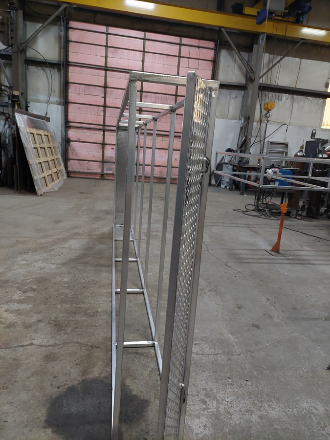 Stainless Steel Custom Welded Roof Rack The Welding Shop Calgary