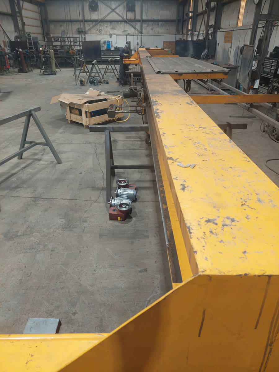 Power and Precision Large Industrial Gantry Cranes The Welding Shop Calgary