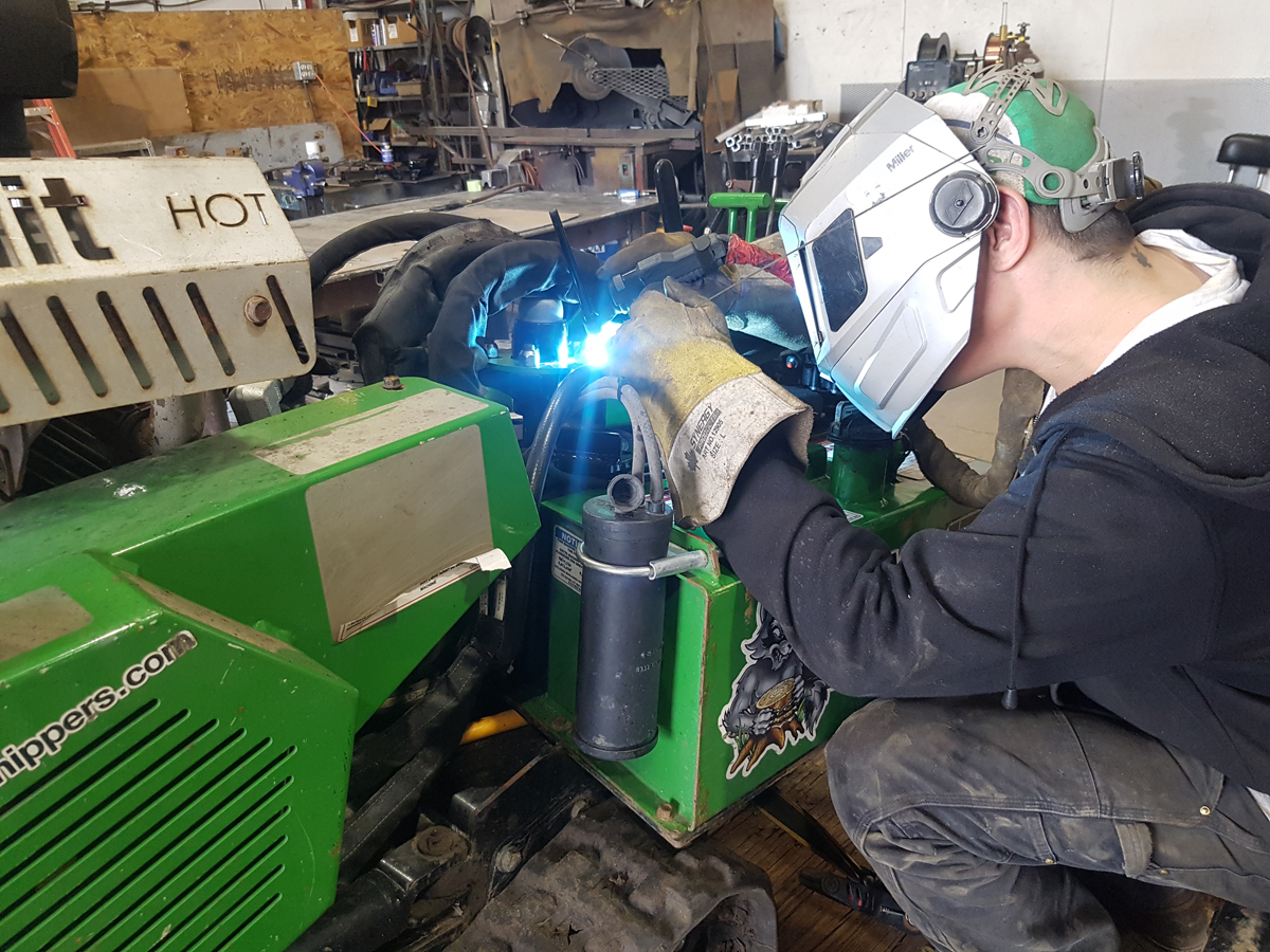 The Welding Shop Calgary Stump Grinder Repair